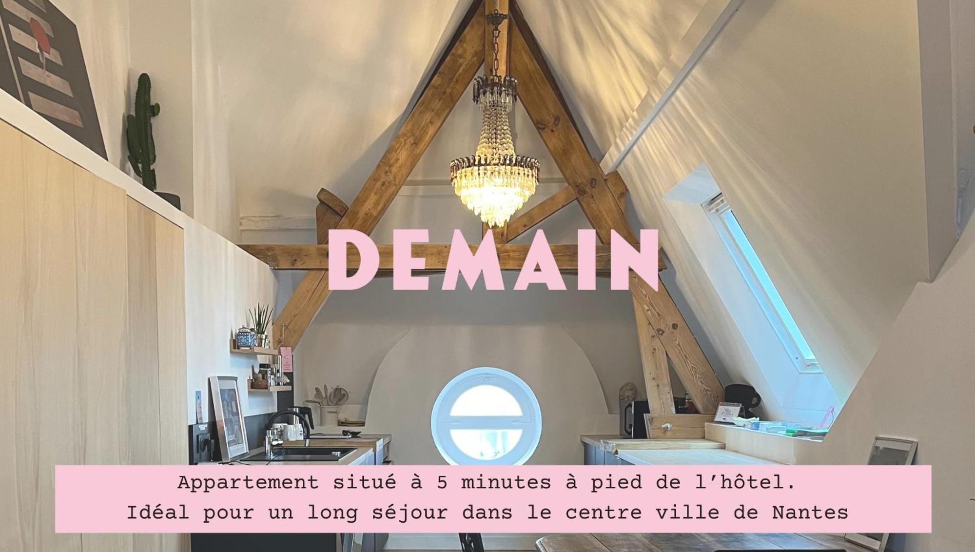 Demain Hotel & Conciergerie Нант Екстериор снимка